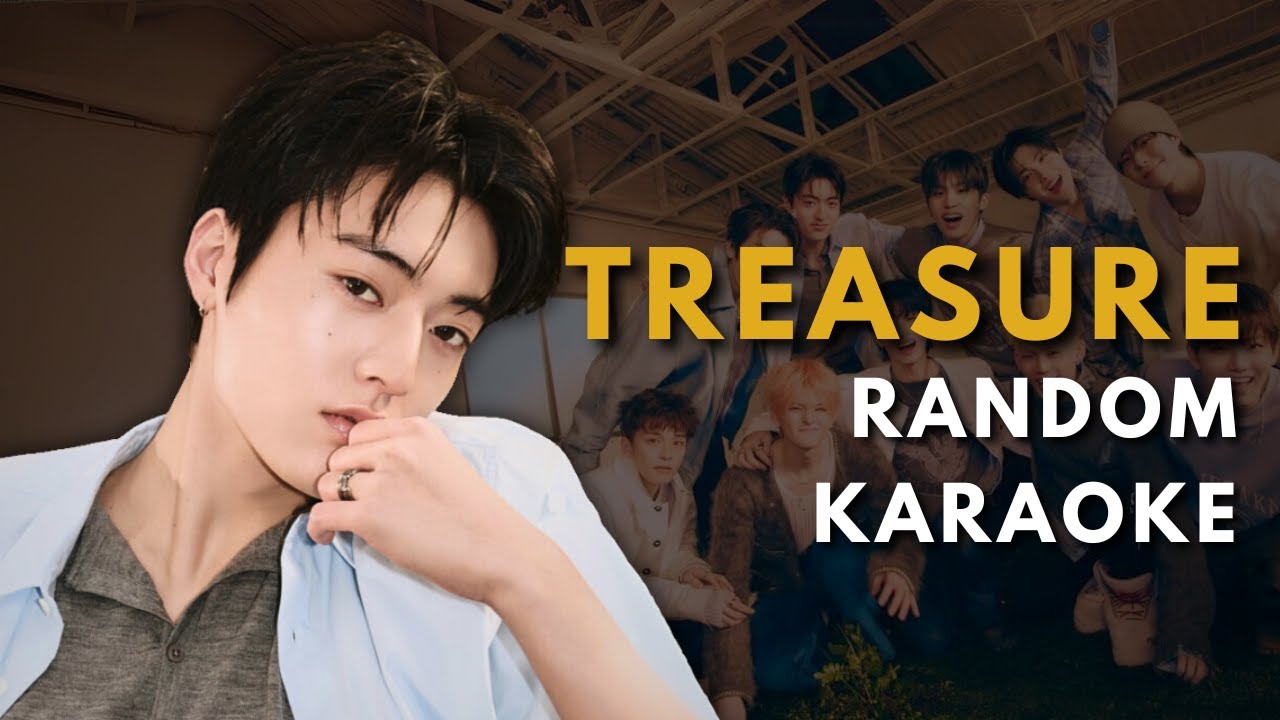 K-POP RANDOM KARAOKE CHALLENGE 🎤 ( TREASURE RANDOM KARAOKE )