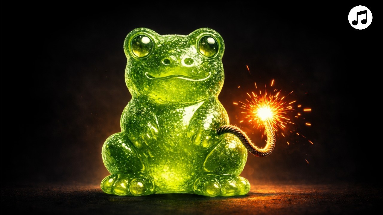 2 Minute Timer | Gummy Frog Bomb Countdown 💥
