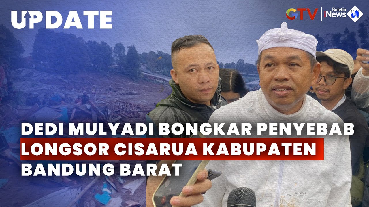 Dedi Mulyadi Buka-bukaan Soal Penyebab Longsor Cisarua Bandung Barat, Hutan Beralih Fungsi