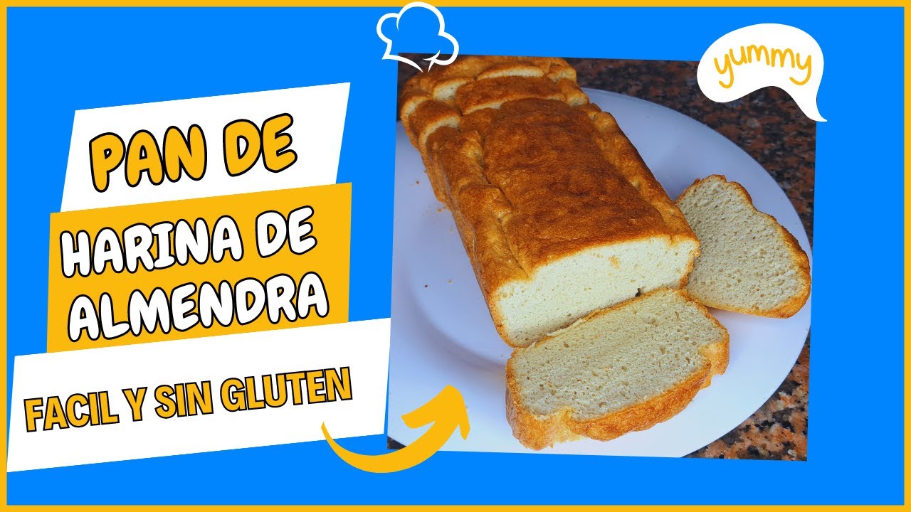 NUEVA RECETA Pan de Harina de Almendra FÁCIL y RÁPIDO