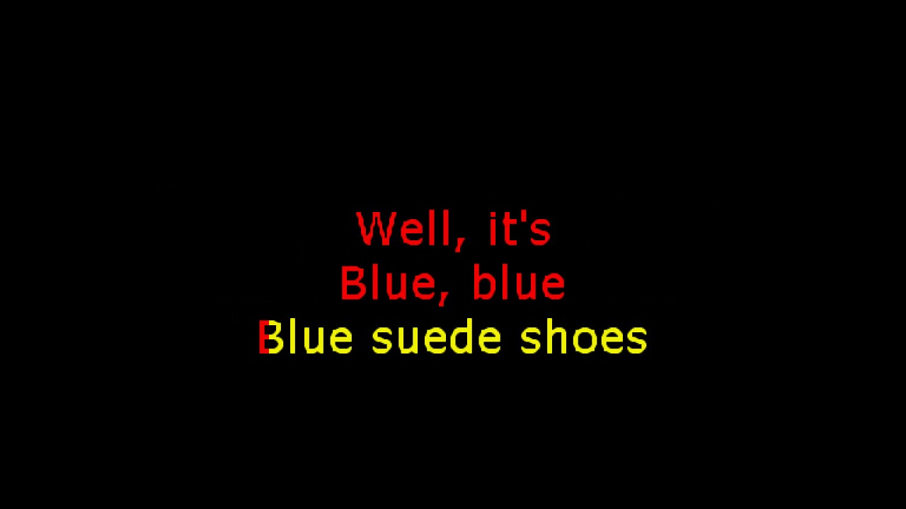 Motorhead - Blue Suede Shoes (Custom Karaoke Video)