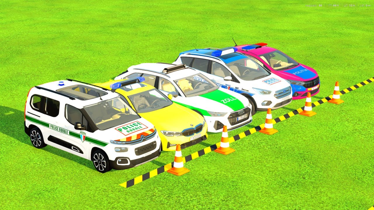 TRANSPORTING ALL POLICE CARS & BMW, AUDI, FORD WITH MAN TRUCKS! Wilkins FS22