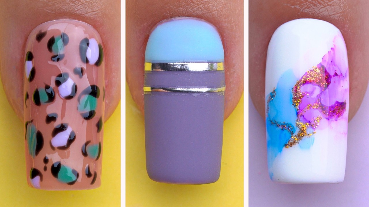 15+ простых уроков по дизайну ногтей | Новые дизайны ногтей | Olad Beauty