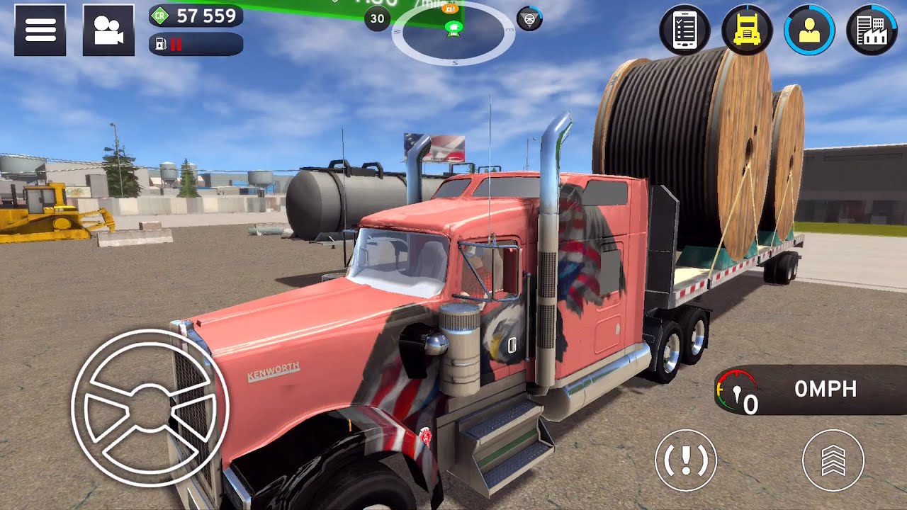 Truck Simulation 19 #24  New Skin - Android/iOS Gameplay HD