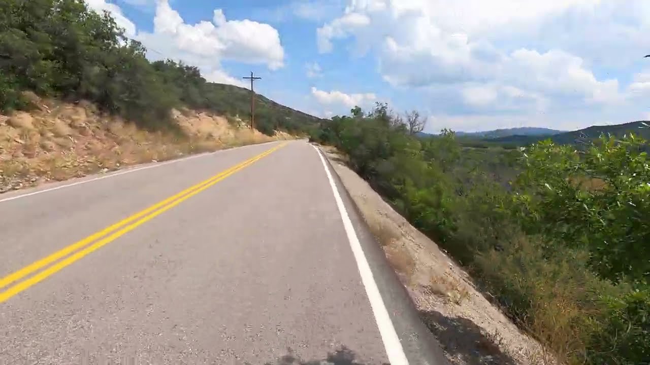 [107] 4K Bike ride in foothills north of Vega Lake for indoor cycling