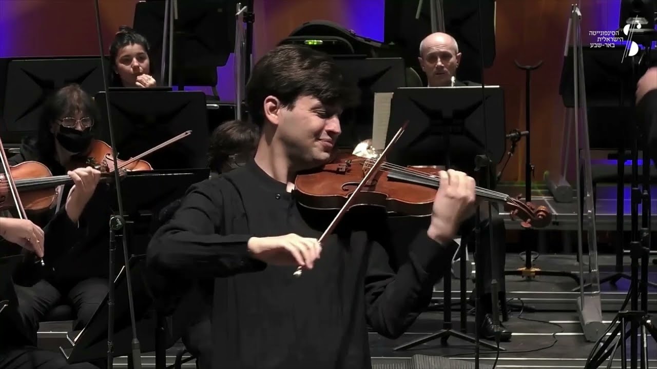 Mozart, Violin Concerto No. 5 in A Major K. 219, Matathias, Kabaretti, Israel Sinfonietta Beer Sheva