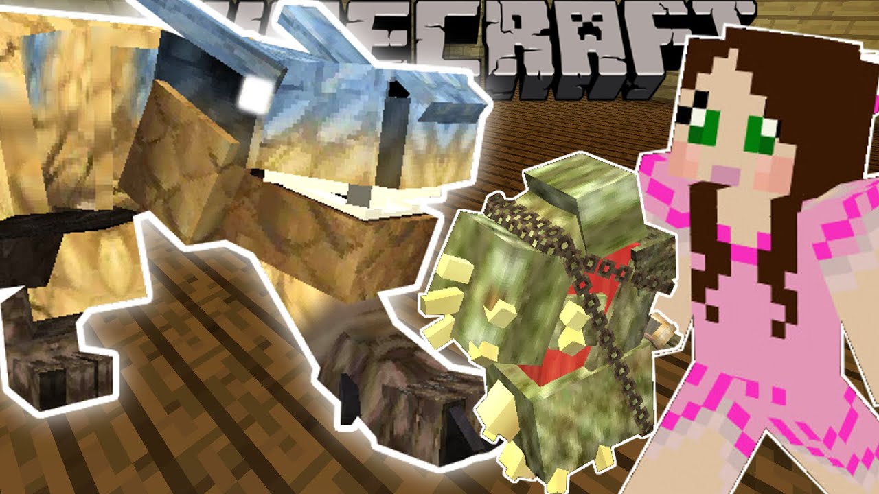 Minecraft: MONSTER HUNTER! (INSANE WEAPONS & EPIC BOSSES!) Mod Showcase