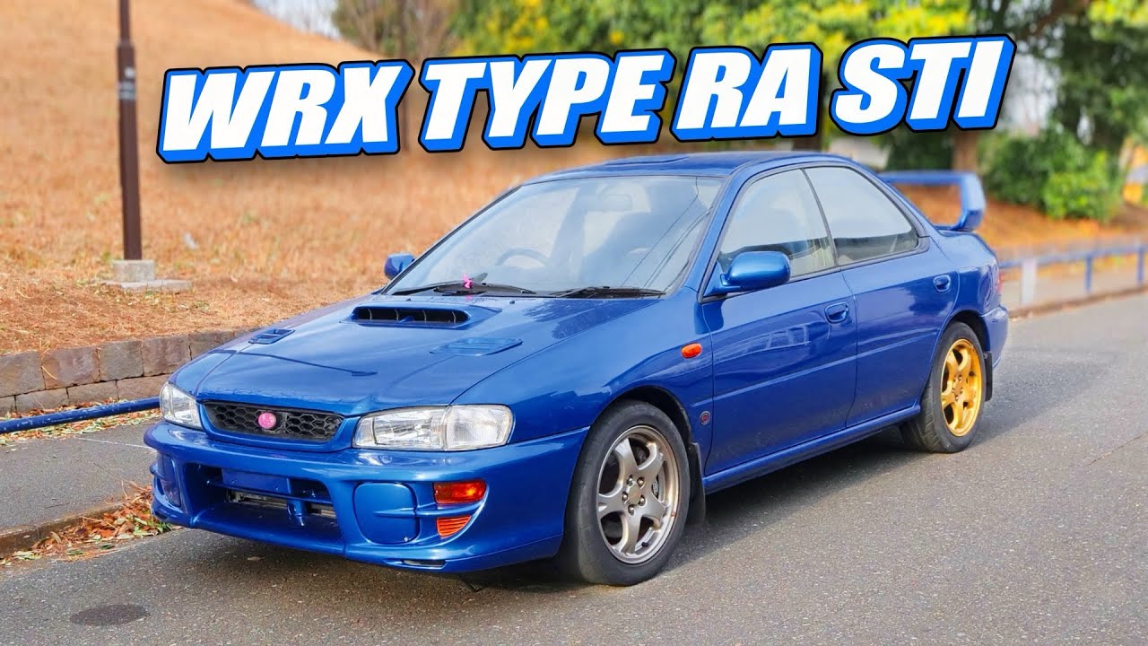 Обзор покупки на аукционе в Японии автомобиля Subaru Impreza WRX Type RA STI V5 Limited 1999 года...