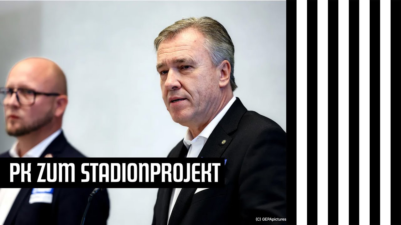 🎙️ | Die Pressekonferenz zum gemeinsamen Stadionprojekt zwischen dem SK Sturm Graz und dem GAK 1902