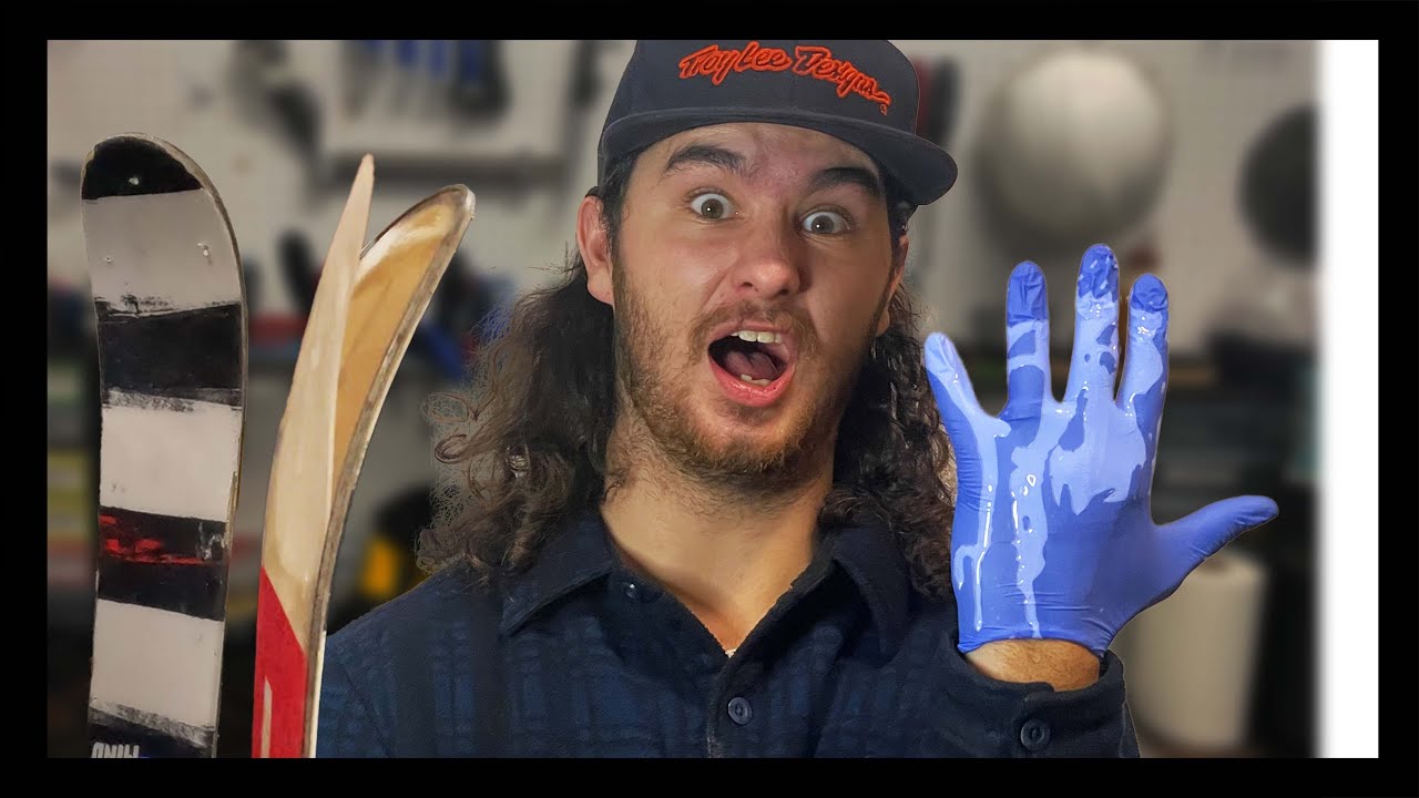 Resurrecting Shredded Skis: DIY Delamination repair