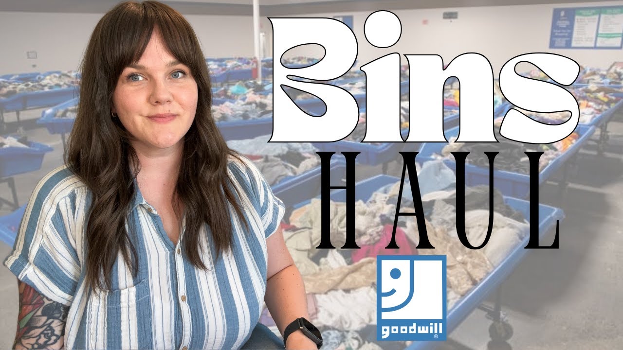 I found so many goodies to resell! Goodwill Outlet Bins Haul!