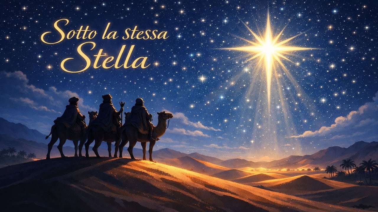 🌟 Sotto la stessa Stella 🌟  Canzone animata dell'Epifania