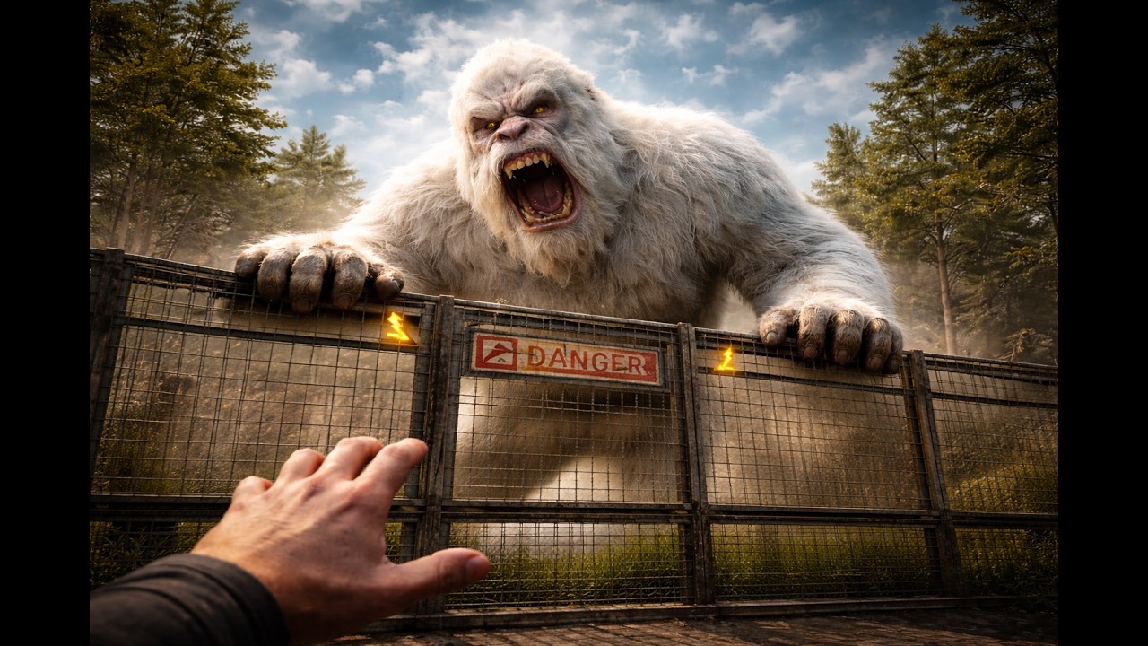 I Found a Yeti in This Zoo (POV)
