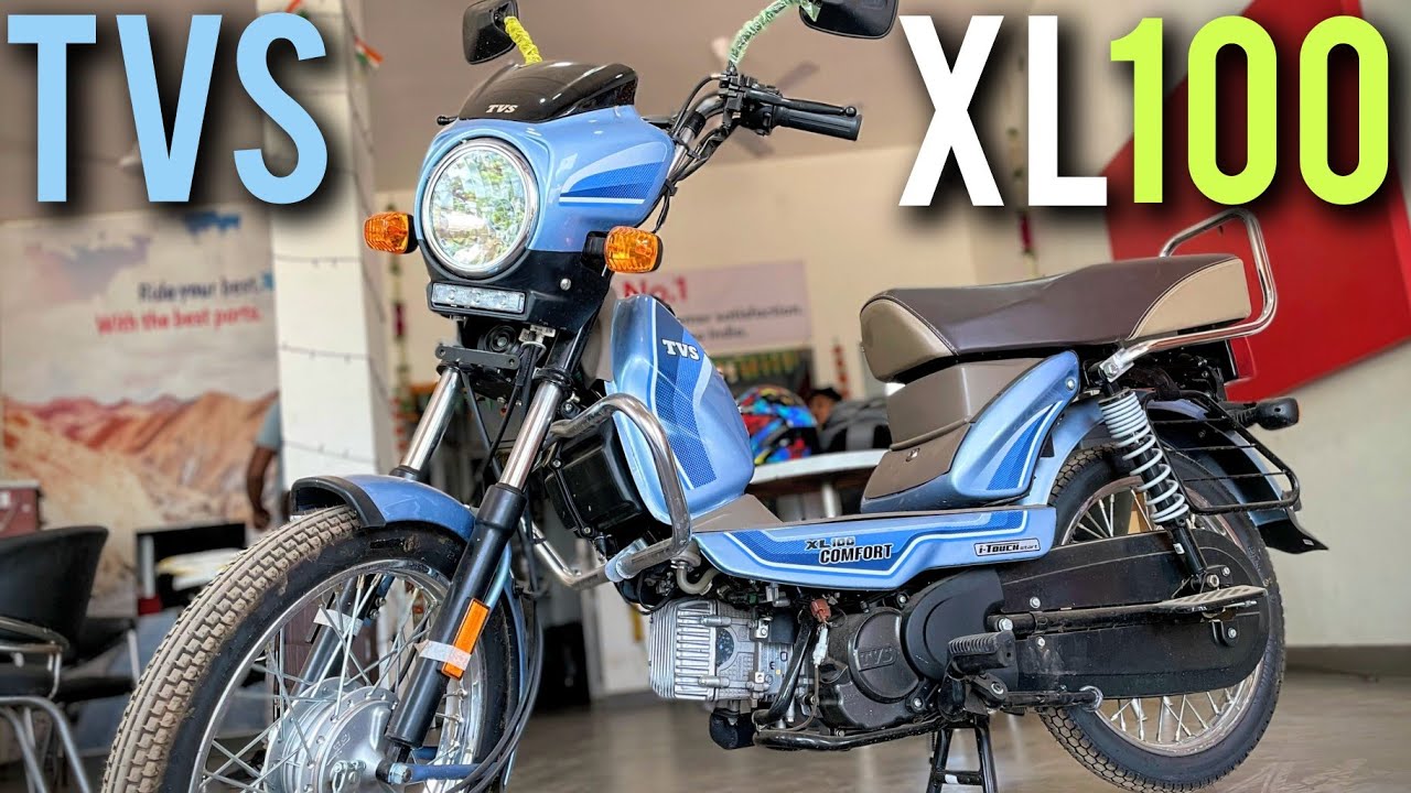 TVS XL 100 Comfort⚡Top Model | Heavy Duty XL100 Detailed review New model | Harsh verma