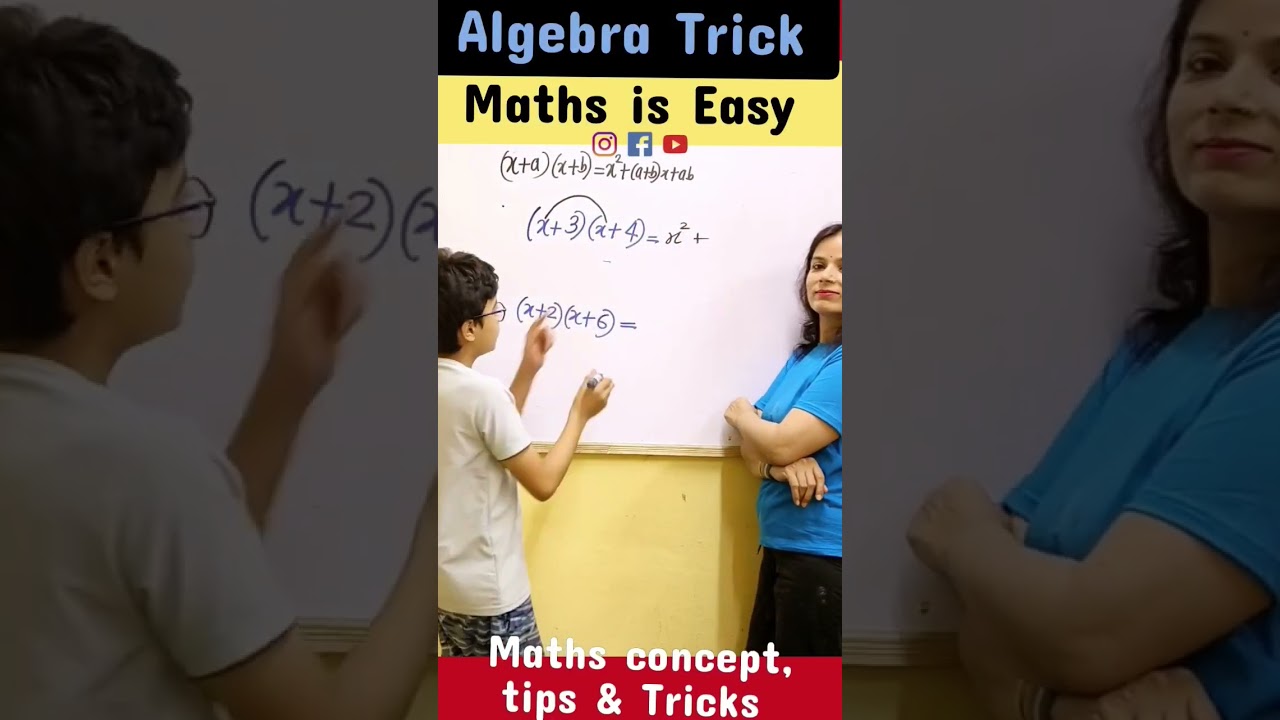 Algebra Trick 🔥 for Fast Calculation | Algebraic Identity #fun #ashortaday #youtubeshorts #shorts