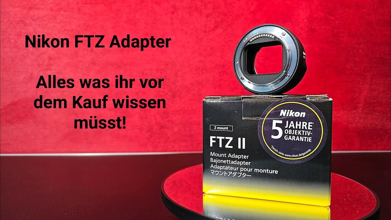 Nikon FTZ Bajonettadapter