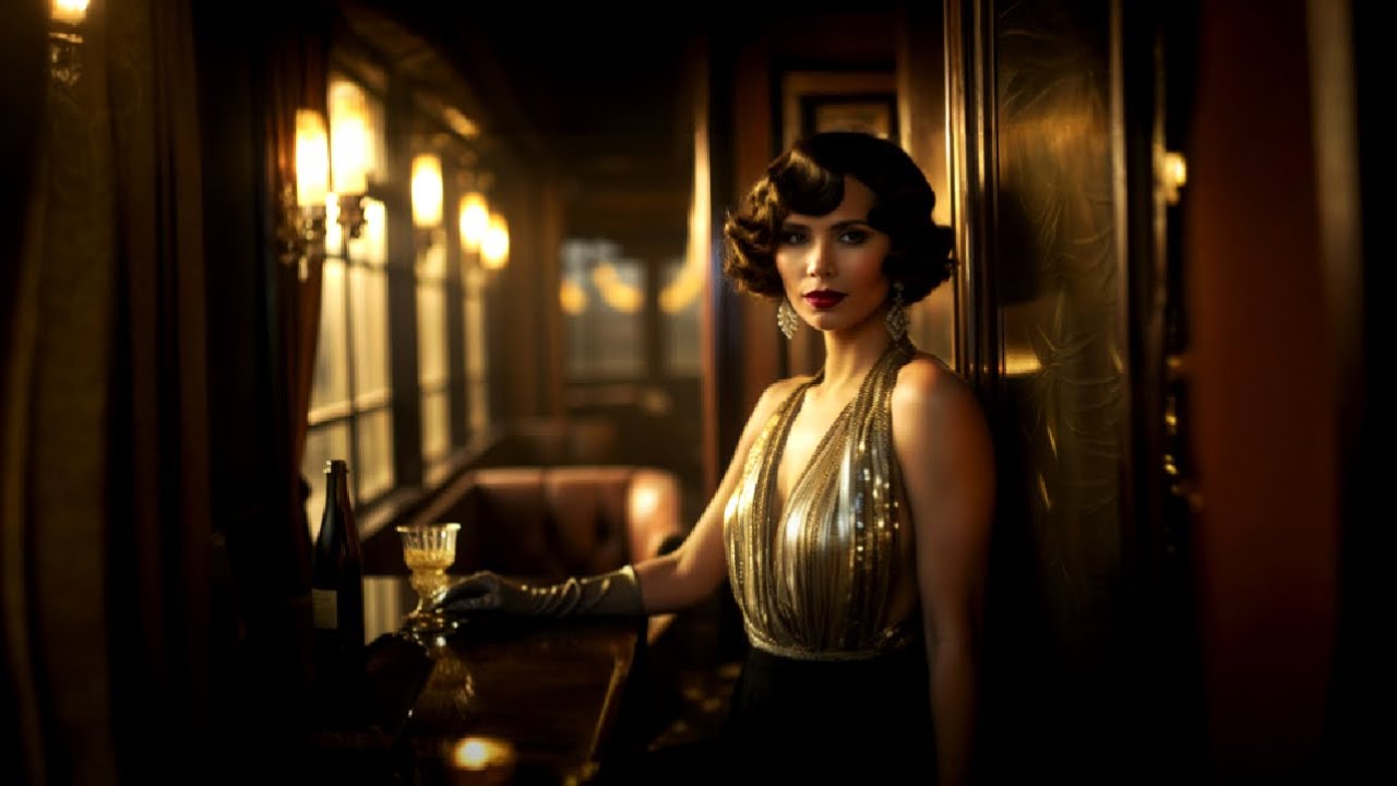Champagnernacht (Lili Marleen Style) | 1940s German Jazz Ballad (Vintage Female Vocal & Soft Accent)