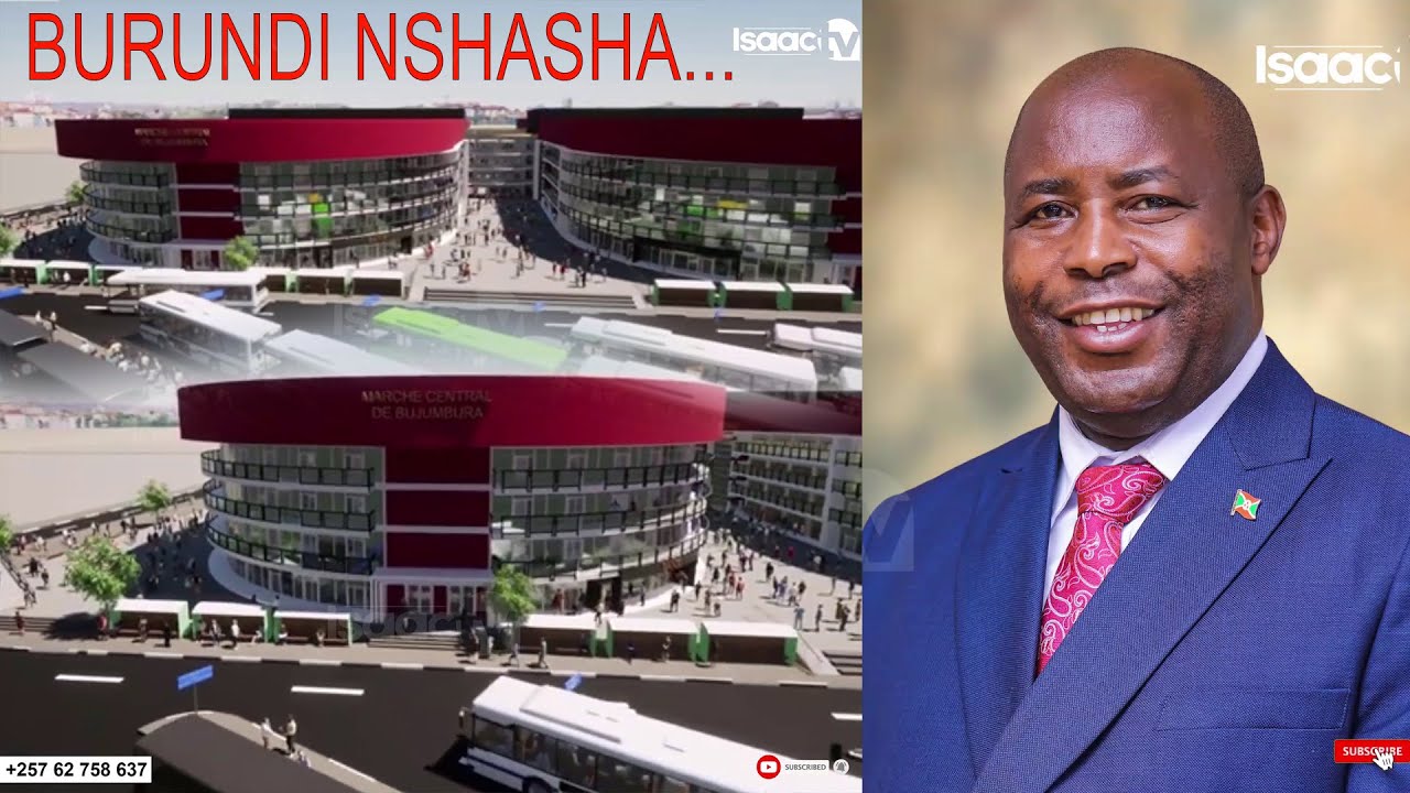 WAUU..Raba ISOKO nkuru ya BUJUMBURA uko igiye kwubakwa..|| S.E President Evariste ahinduye vyoose..