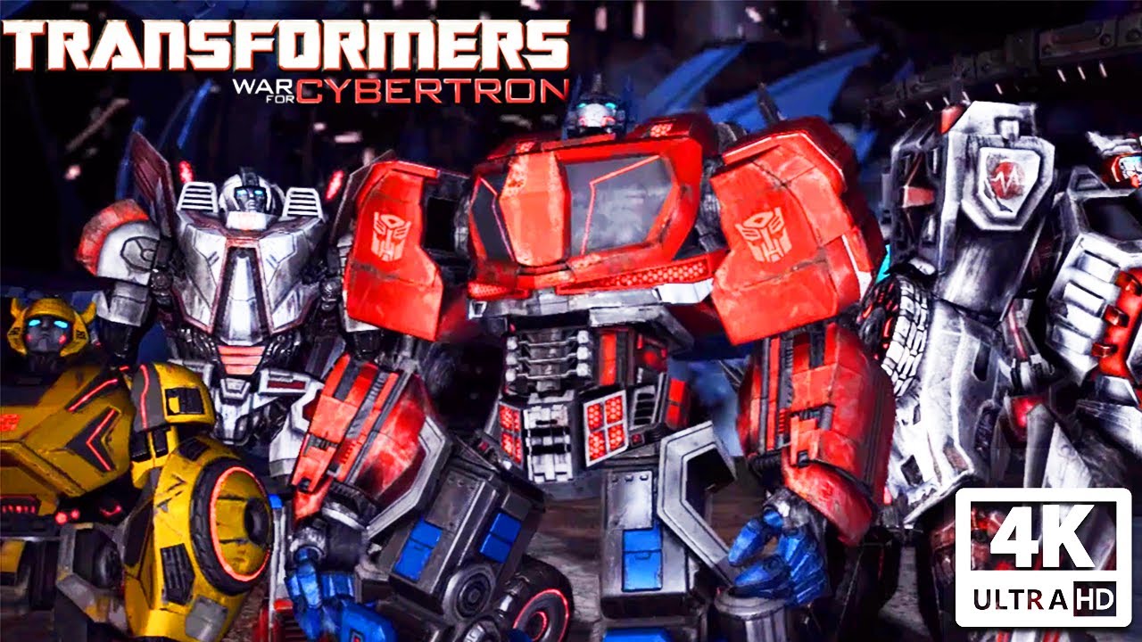 Autobots Evacuate Cybertron and Create the Ark (Transformers: War For Cybertron) 4K 60FPS Ultra HD