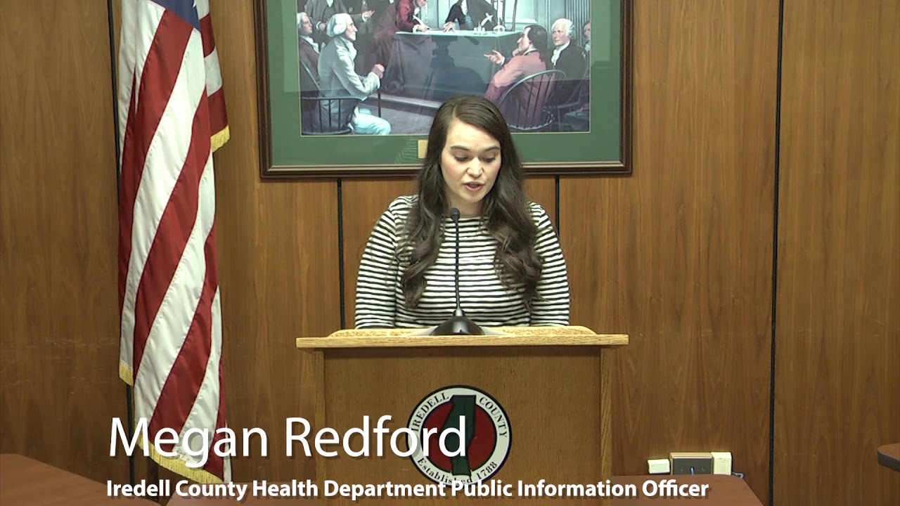 COVID-19 Information Video - Iredell County Health Department P.I.O. Megan Redford 5-21-2020