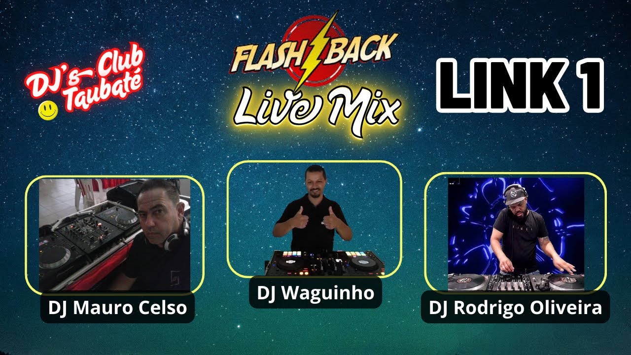 DJs Mauro, Waguinho e Rodrigo #flashback8090 #eurodance90 #flashhouse90 #dancemusic90
