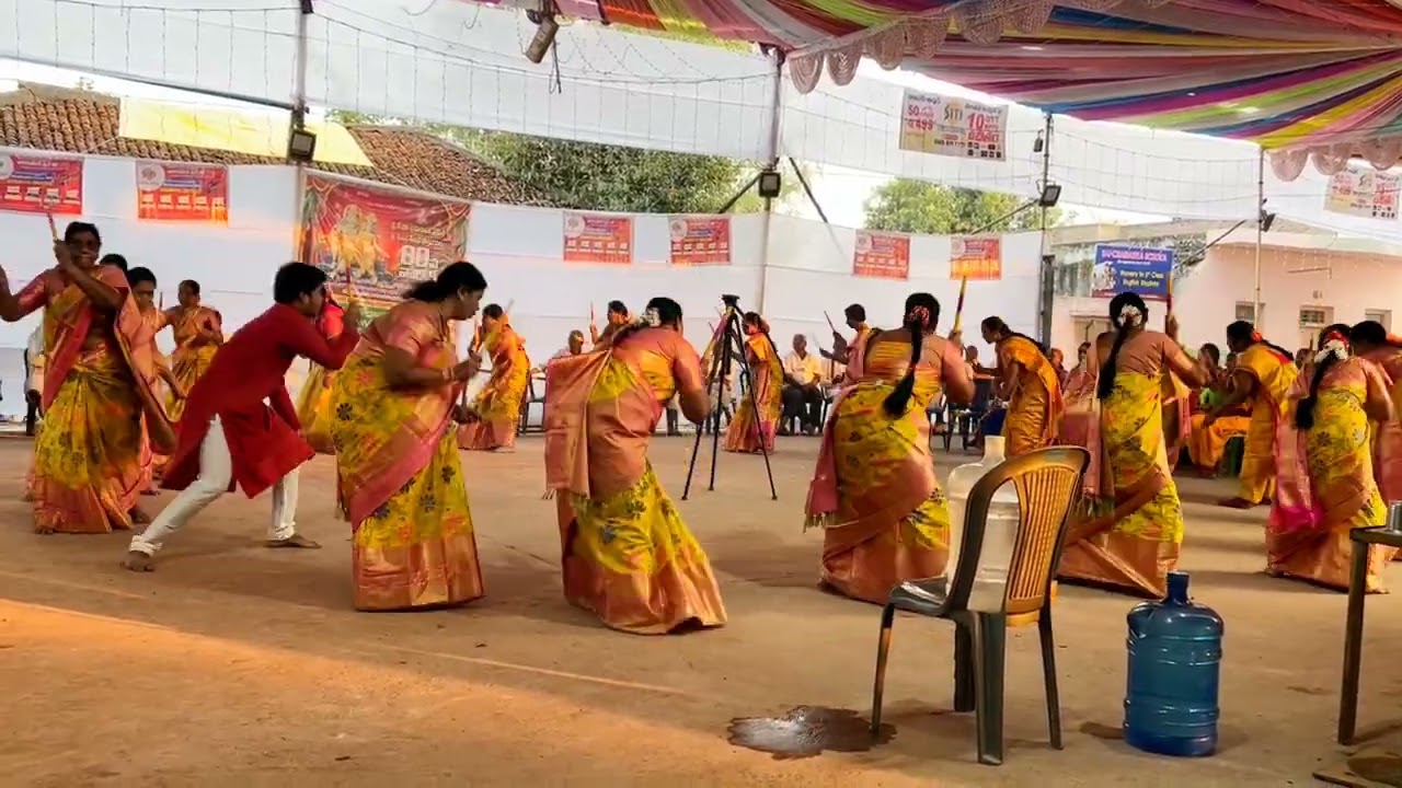 Thirumala Thirupathi song kolatam in uppalpadu #kolatamsaimaster