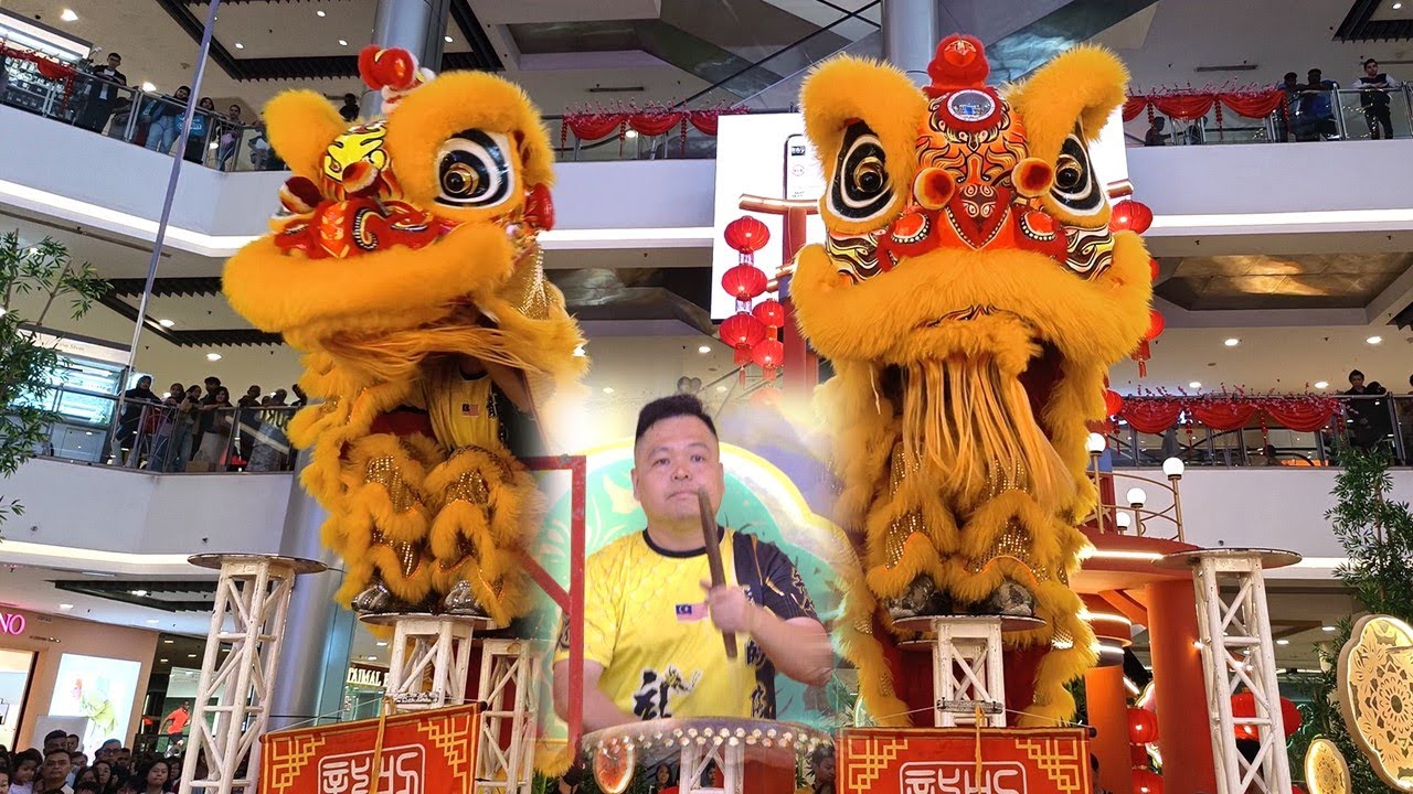 CNY 2025 - 龙的传人 | Acrobatic Lion Dance @ IOI Mall Puchong