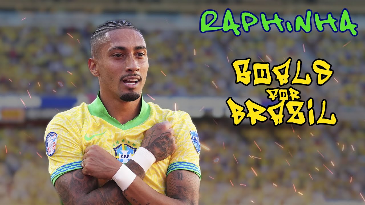Raphinha - All 11 Goals for Brazil