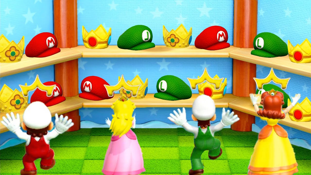 【マリオパーティ スーパースターズ】 王道メンバー頂上決戦！マリオVsピーチVsルイージVsデイジー (CPU最強)