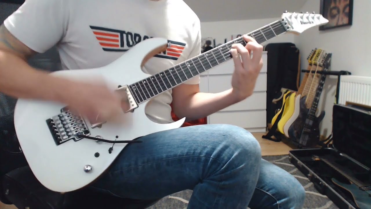 Europe - Final Countdown solo by Miklos Czifra