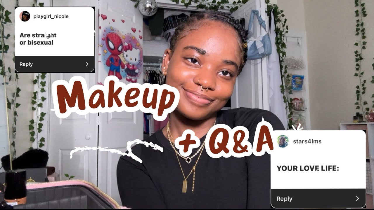 Bestfriend answer questions while I do my makeup ( dragged it )