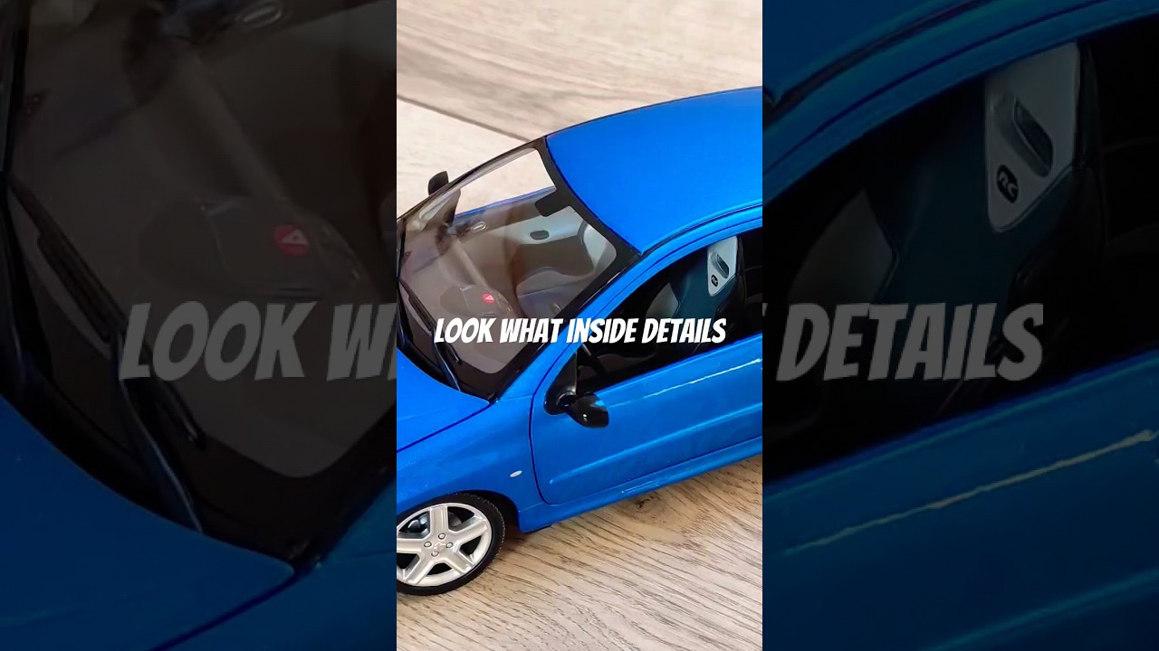 PEUGEOT 206 RC miniature model #shorts#diecast #model #satysfying