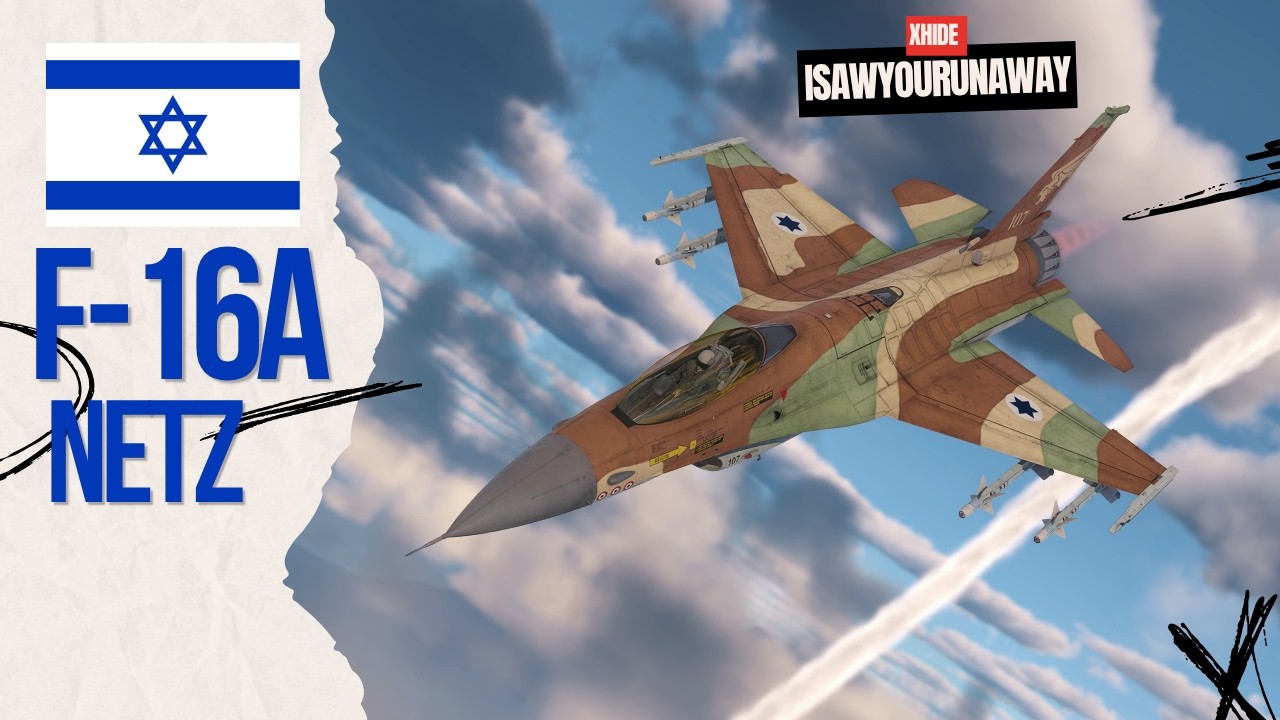 F-16A Netz (Mod) - МАКСИМАЛЬНОЕ терпение #warthunder