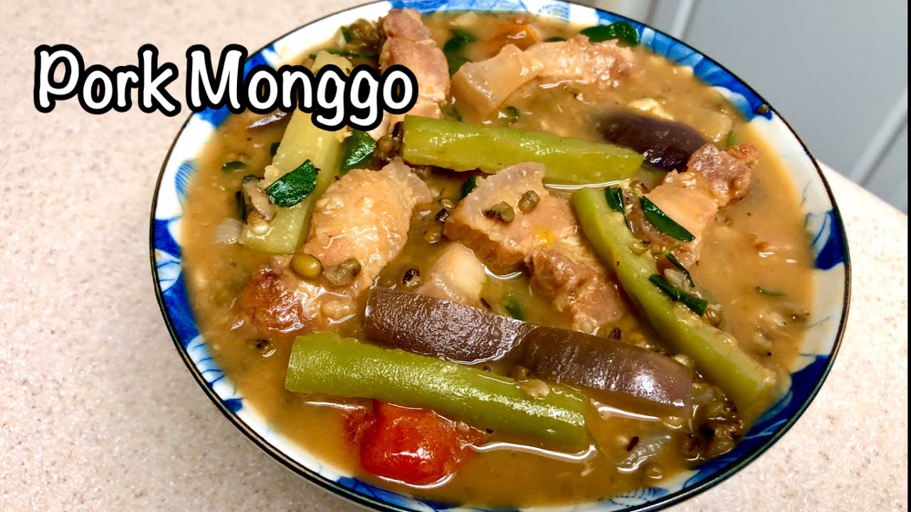 HOW TO COOK MUNG BEANS WITH PORK BELLY
