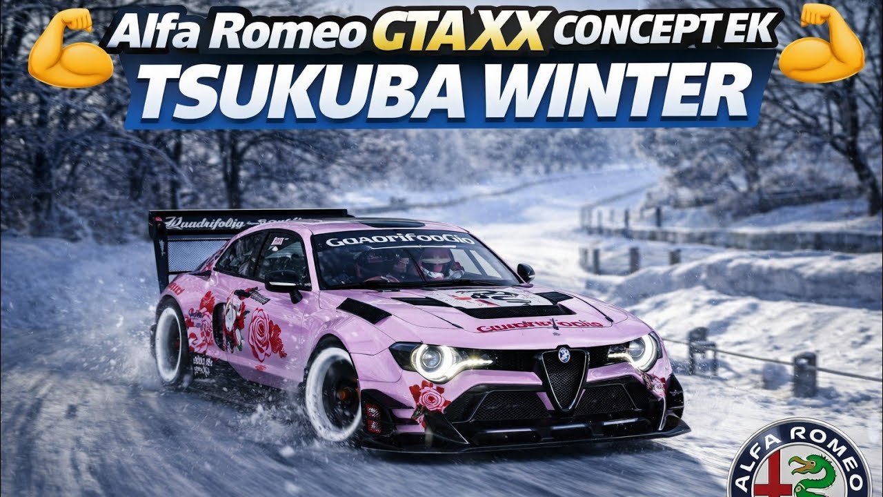Alfa Romeo GTA XX Concept EK Tsukuba Winter
