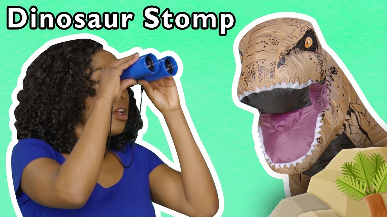 🦖Dinosaur Stomp and More | PRETEND ANIMAL DANCE SONG | Mother Goose Club Songs for Children