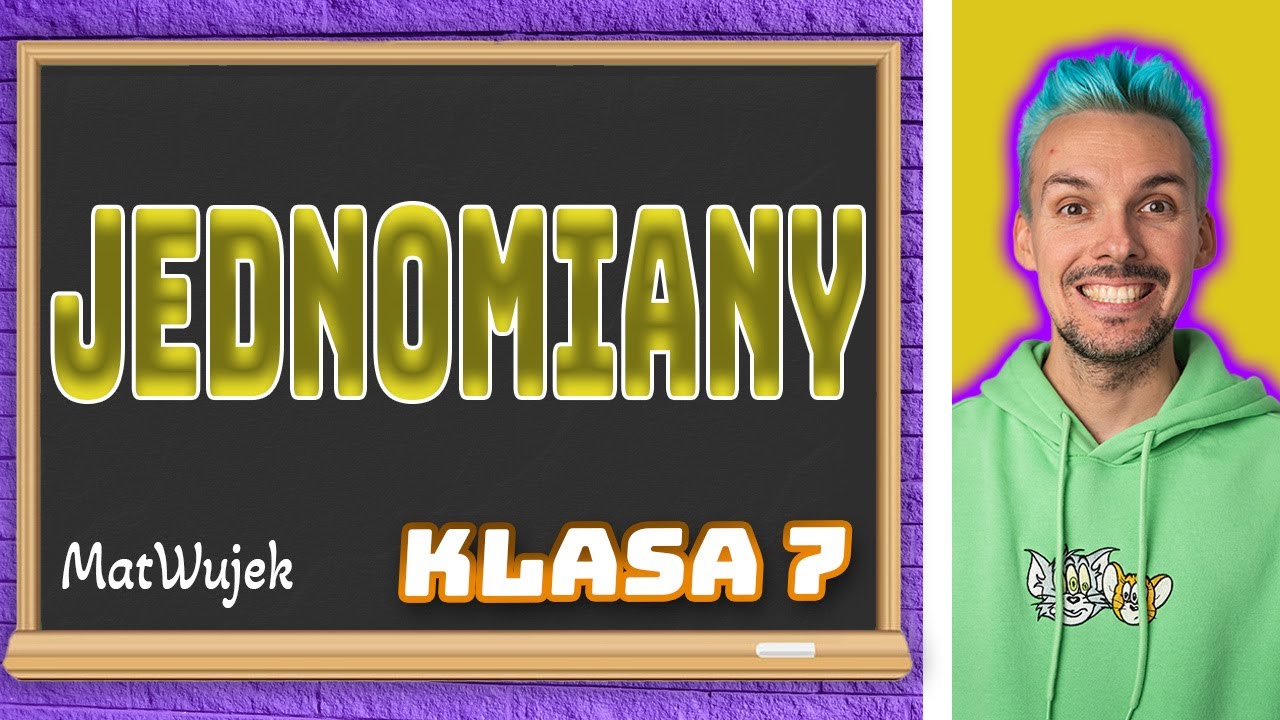 WYRAŻENIA ALGEBRAICZNE || JEDNOMIANY