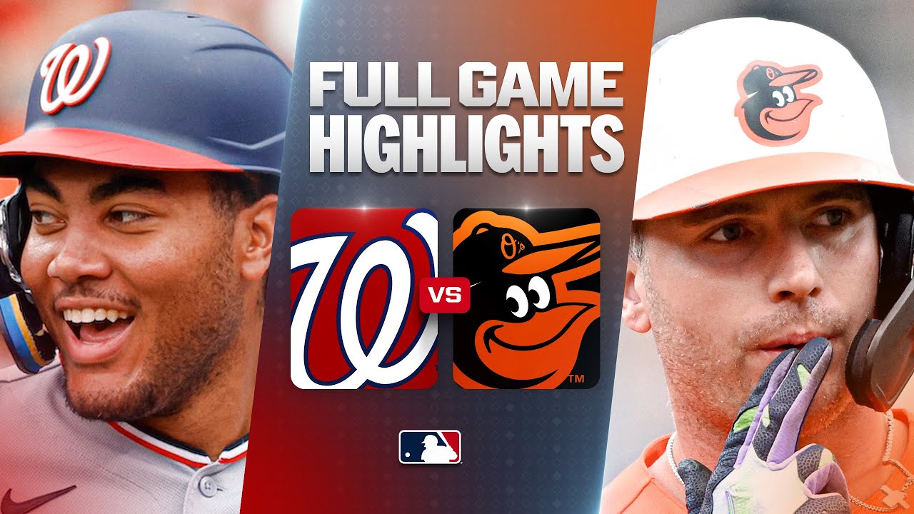 NATIONALS vs. ORIOLES: Официальный обзор игры (28 июня) | Сезон MLB 2026