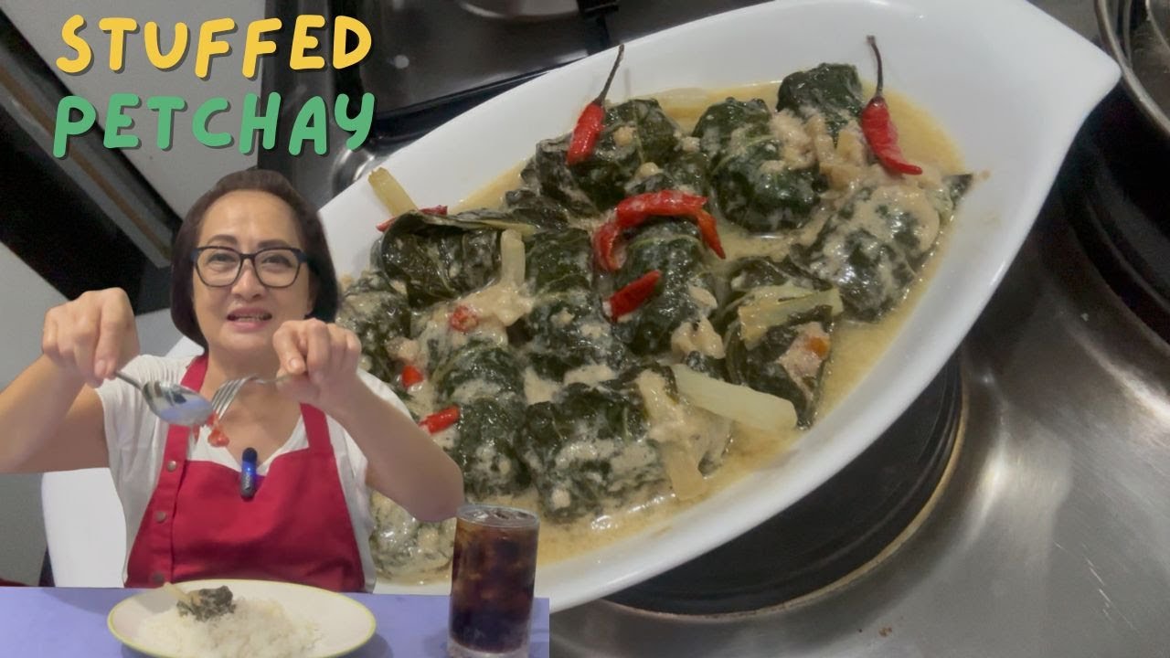 Stuffed Petchay with Pork and Gata