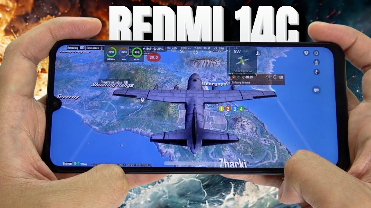 Xiaomi Redmi 14C test game PUBG Mobile | Helio G81 Ultra