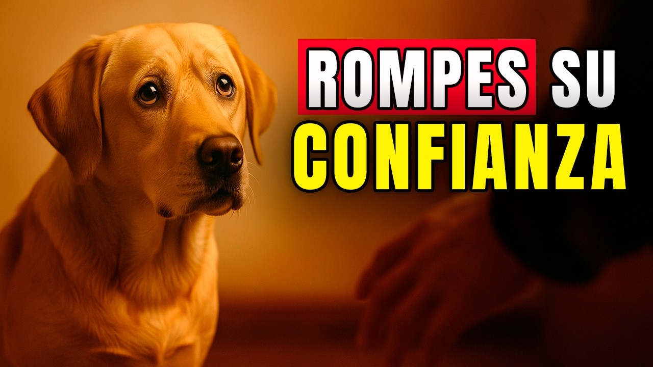 Así TRAICIONAS la confianza de tu perro (sin darte cuenta)