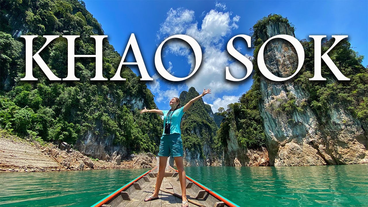 🔴KHAO SOK National Park: Night Safari and Cheow Lan Lake 4K - Trip to the South of Thailand EP. 3/4
