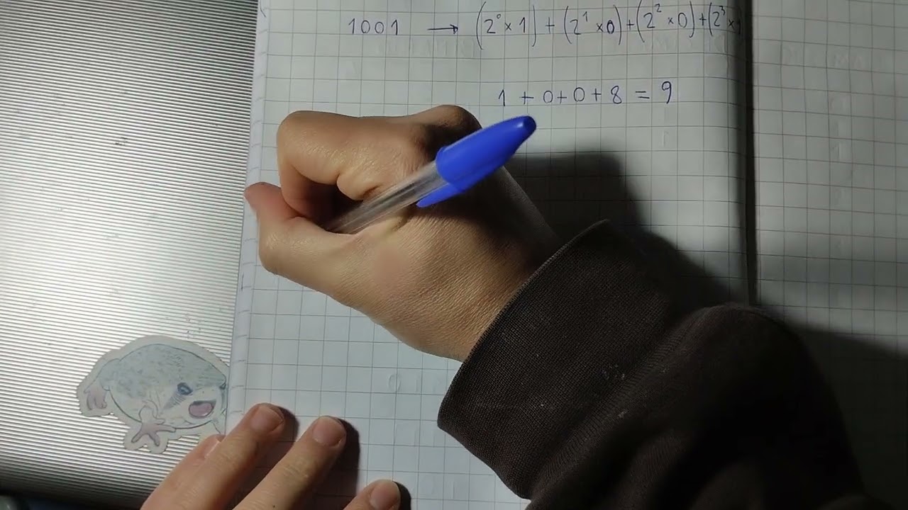 Il Sistema Binario conversione da binario a decimale da decimale a binario