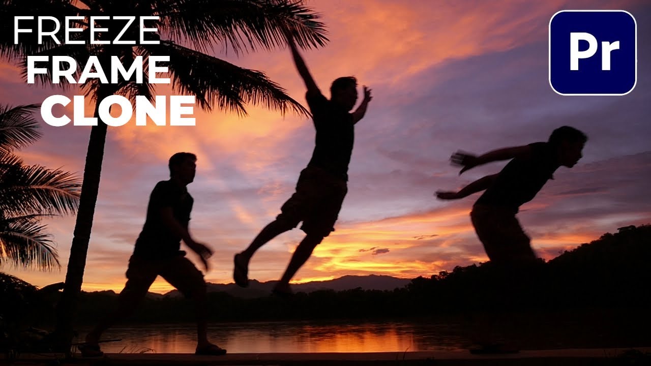 FREEZE Frame Clone Sequence Effect Tutorial In Premiere Pro