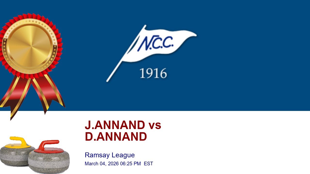 S2: NCC Ramsay League | J.ANNAND vs D.ANNAND