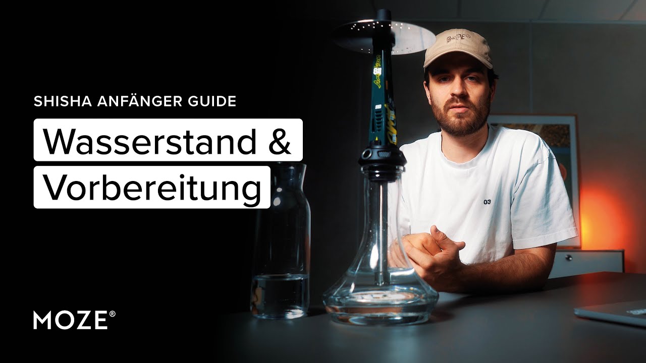 Wasserstand & Vorbereitung &ndash; So machst du&rsquo;s richtig | Moze Shisha Wissen
