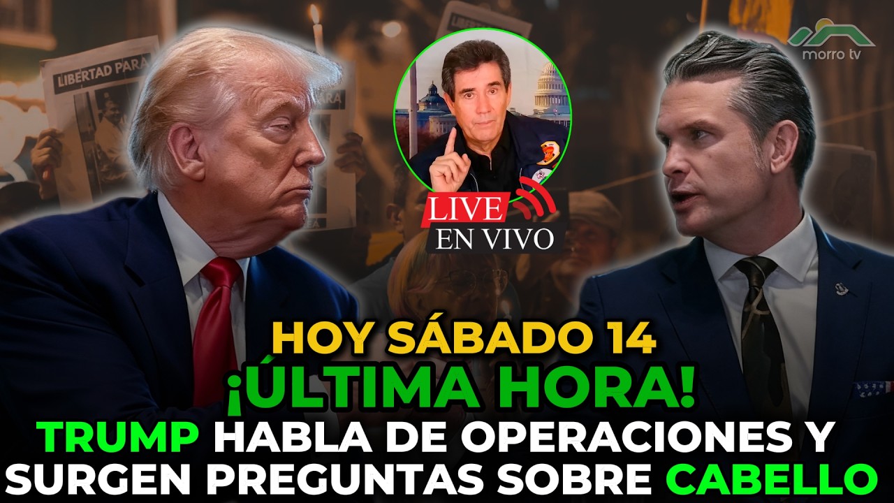 🚨 NOTICIAS VENEZUELA; TRUMP HABLA DE OPERACIONES Y SURGEN PREGUNTAS SOBRE CABELLO