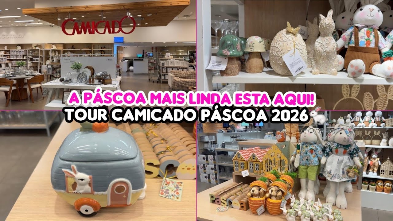 ✅PÁSCOA NA CAMICADO: NOVIDADES , DECLARAÇÃO E ITENS DE MESA POSTA 