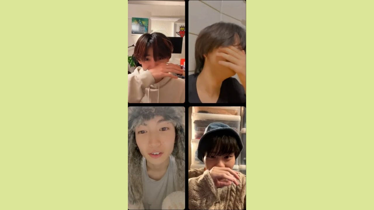230111 🌼 8LOOM NOA, Tsuna, Shoot, Coki Instagram Live