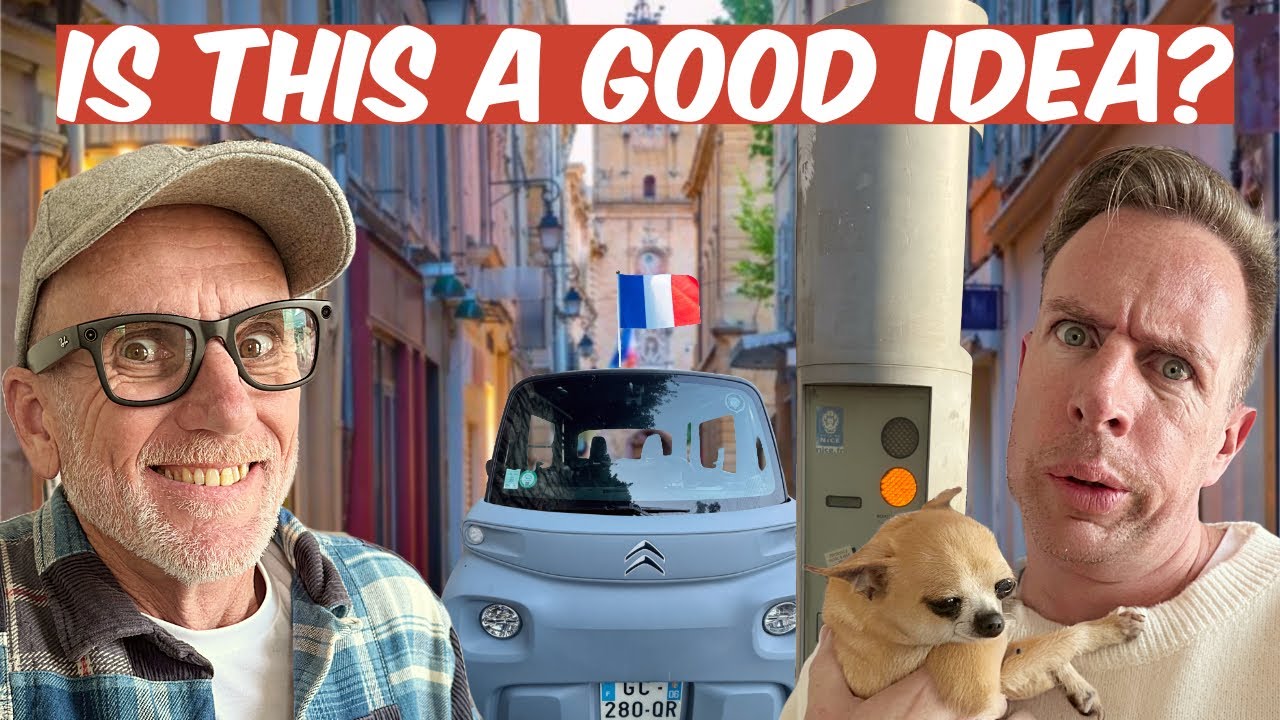 Let&rsquo;s Drive Through Aix En Provence!  (Nice To Barcelona in A Citroen Ami Ep 5) 🇫🇷🇪🇸🚙